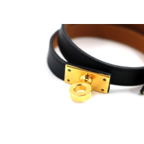 Hermés Bracciale Kelly Pelle Nera