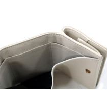 Saint Laurent Portafoglio Pelle Panna