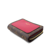 Louis Vuitton Portafoglio Lou Wallet Monogram e Pelle Bordeaux