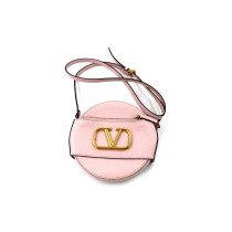Valentino Tracolla Pelle Rosa