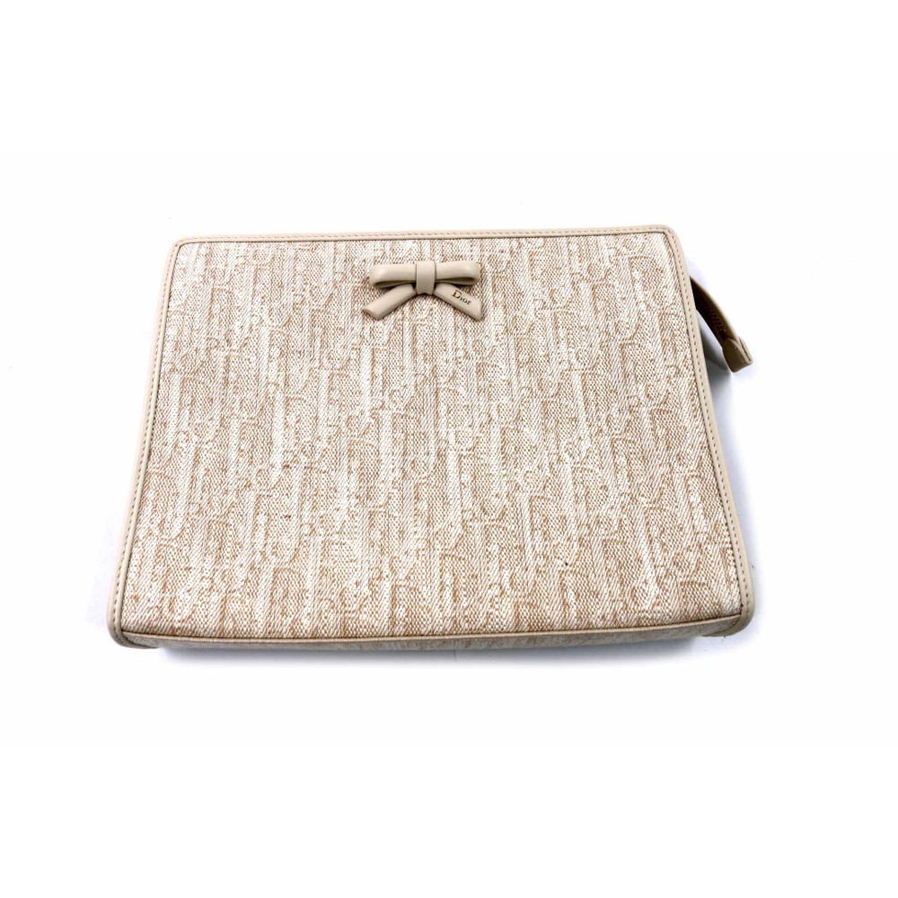 Dior Pochette Tessuto Beige