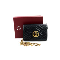 Gucci Marmont Tracollina Pelle Nera