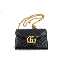 Gucci Marmont Tracollina Pelle Nera