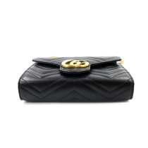 Gucci Marmont Tracollina Pelle Nera