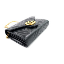 Gucci Marmont Tracollina Pelle Nera