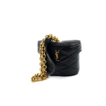 Saint Laurent Micro Bag Pelle Nera
