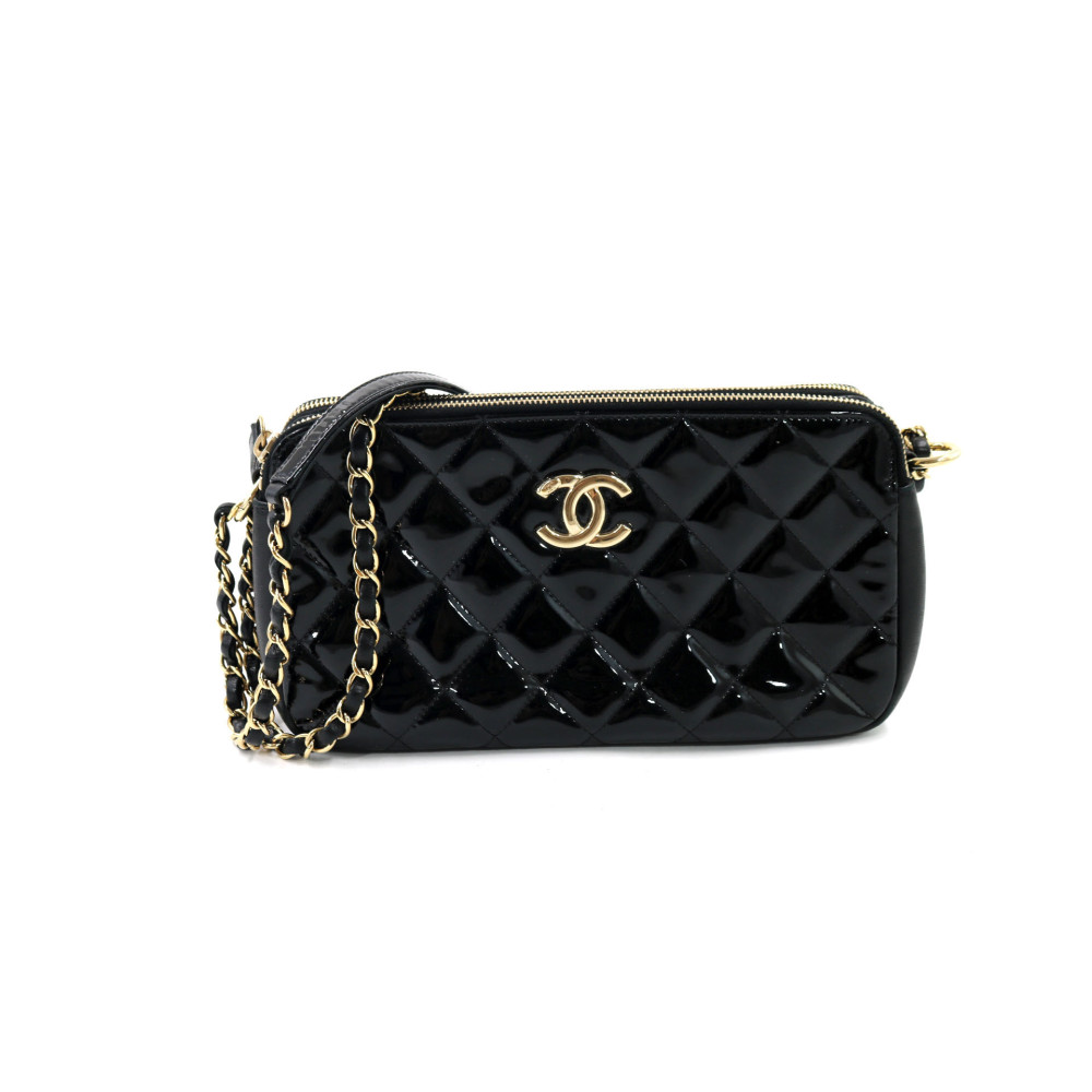 Chanel Tracolla Vernis Nera
