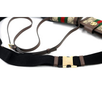 Gucci Cintura Tela Marrone