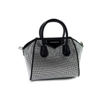 Givenchy Antigona Seta Nera e Swarovski Argento