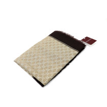Gucci Stola Lana Beige e Marrone