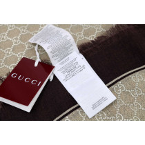 Gucci Stola Lana Beige e Marrone