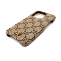 Gucci Portacellulare Iphone 14 Pro Pelle Marrone