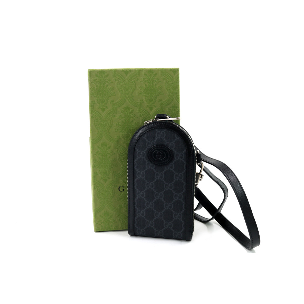 Gucci Tracollina Pelle Nera