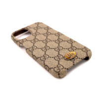 Gucci Portacellulare Iphone 14 Pro Pelle Marrone