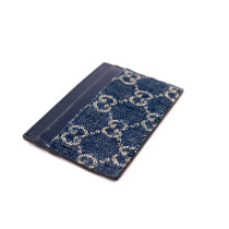 Gucci Portacarte Denim GG Blu