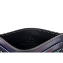 Gucci Portacarte Denim GG Blu