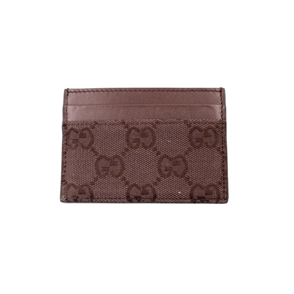 Gucci Portacarte GG Marrone