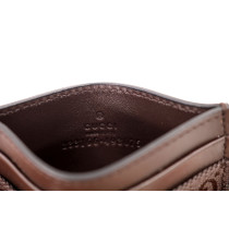 Gucci Portacarte GG Marrone