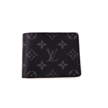 Louis Vuitton Portafoglio Slender Eclipse Nero