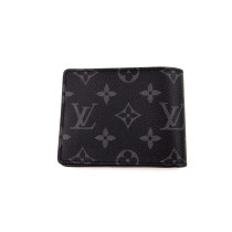 Louis Vuitton Portafoglio Slender Eclipse Nero