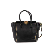 Valentino Shopping Pelle Nera