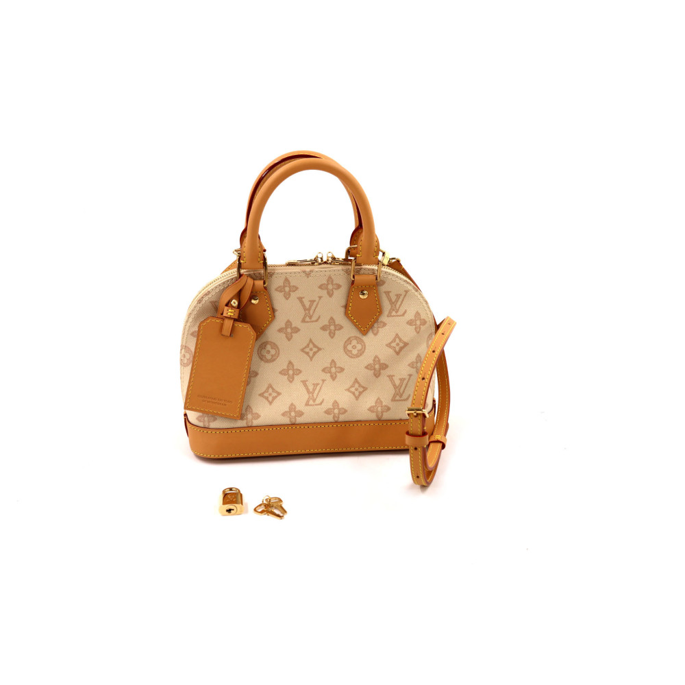 Louis Vuitton Alma Tela Beige