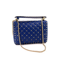 Valentino Spike Pelle Blu