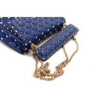 Valentino Spike Pelle Blu