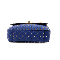 Valentino Spike Pelle Blu
