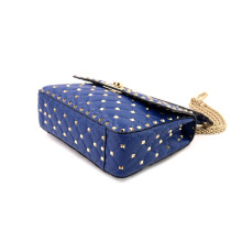 Valentino Spike Pelle Blu