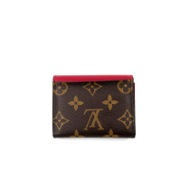 Louis Vuitton Portafoglio Monogram e Pelle Rossa