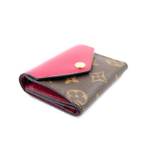 Louis Vuitton Portafoglio Monogram e Pelle Rossa