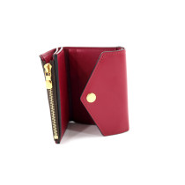 Louis Vuitton Portafoglio Monogram e Pelle Rossa