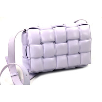 Bottega Veneta Cassette Padded Pelle Lilla