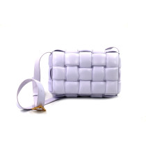 Bottega Veneta Cassette Padded Pelle Lilla