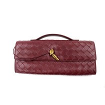 Bottega Veneta Andiamo Pelle Bordeaux