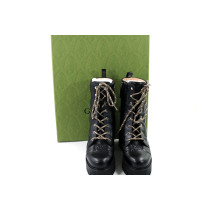 Gucci Stivali Pelle Nera