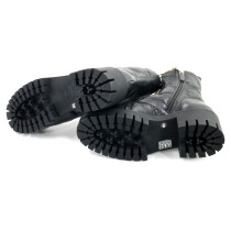 Gucci Stivali Pelle Nera