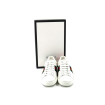 Gucci Sneackers Pelle Bianca