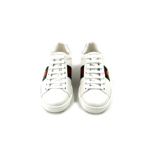 Gucci Sneackers Pelle Bianca