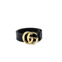 Gucci Cintura Marmont Pelle Nera