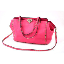 Valentino Rockstud Pelle Fucsia