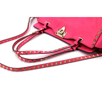 Valentino Rockstud Pelle Fucsia