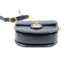 Chanel Round Pelle Nera