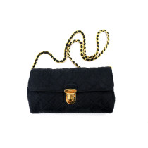 Prada Tracolla Tessuto Nero
