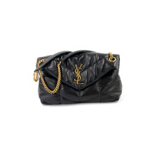 Saint Laurent Puffer Pelle Nera