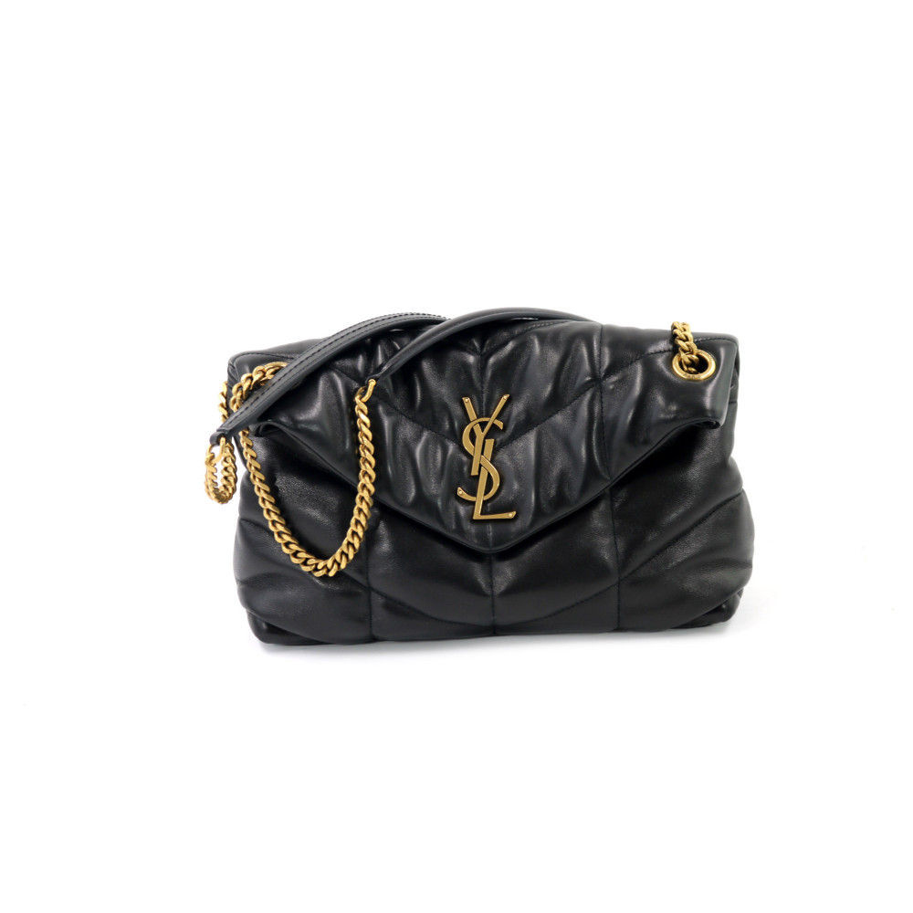 Saint Laurent Puffer Pelle Nera