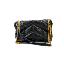 Saint Laurent Puffer Pelle Nera