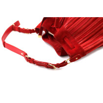 Ferragamo Bucket Pelle Rossa