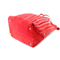 Ferragamo Bucket Pelle Rossa